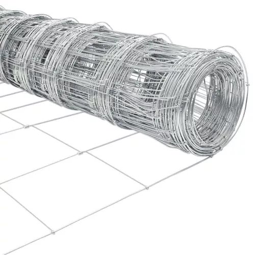 Legelőkerítés Ezüst 25 x 0.8 m Horganyzott acél