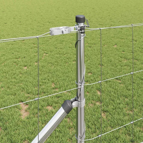 Legelőkerítés Ezüst 25 x 1 m Horganyzott acél