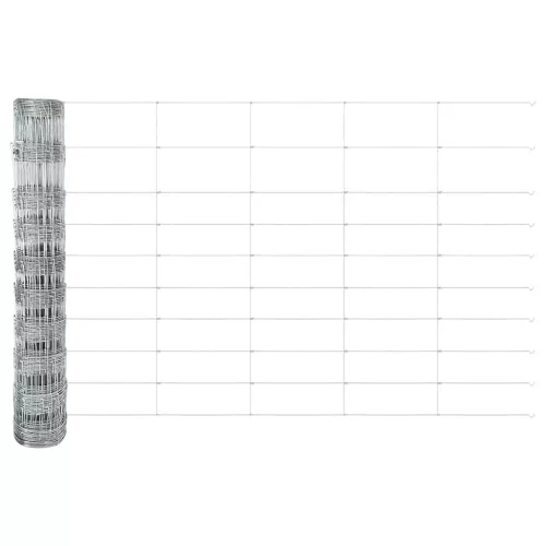 Legelőkerítés Ezüst 25 x 1 m Horganyzott acél