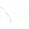 Legelőkerítés Ezüst 25 x 1.2 m Horganyzott acél