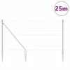 Legelőkerítés Ezüst 25 x 1.2 m Horganyzott acél