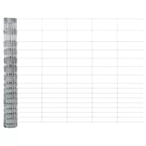 Legelőkerítés Ezüst 25 x 1.2 m Horganyzott acél
