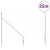 Legelőkerítés Ezüst 25 x 1.4 m Horganyzott acél