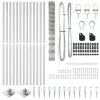 Legelőkerítés Ezüst 25 x 1.4 m Horganyzott acél