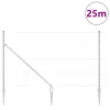Legelőkerítés Ezüst 25 x 1.4 m Horganyzott acél