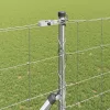 Legelőkerítés Ezüst 25 x 1.4 m Horganyzott acél