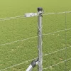 Legelőkerítés Ezüst 25 x 1.4 m Horganyzott acél