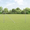 Legelőkerítés Ezüst 25 x 1.5 m Horganyzott acél