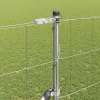 Legelőkerítés Ezüst 25 x 1.5 m Horganyzott acél