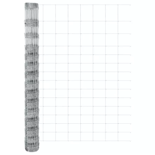 Legelőkerítés Ezüst 25 x 1.6 m Horganyzott acél