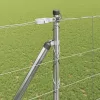 Legelőkerítés Ezüst 25 x 1.6 m Horganyzott acél