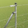 Legelőkerítés Ezüst 25 x 1.6 m Horganyzott acél