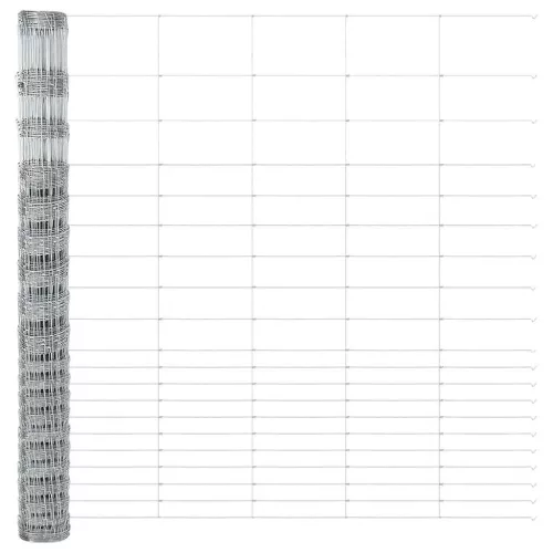 Legelőkerítés Ezüst 25 x 1.6 m Horganyzott acél