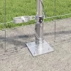 Legelőkerítés Ezüst 25 x 0.8 m Horganyzott acél