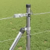 Legelőkerítés Ezüst 25 x 0.8 m Horganyzott acél