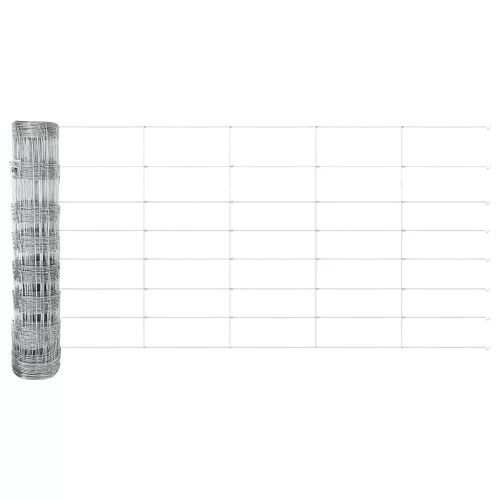 Legelőkerítés Ezüst 25 x 0.8 m Horganyzott acél