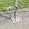 Legelőkerítés Ezüst 25 x 1.2 m Horganyzott acél