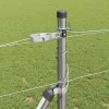 Legelőkerítés Ezüst 25 x 1.2 m Horganyzott acél