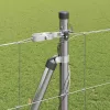 Legelőkerítés Ezüst 25 x 1.5 m Horganyzott acél