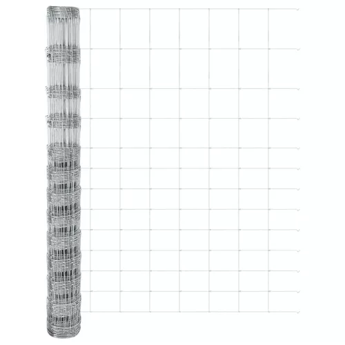 Legelőkerítés Ezüst 25 x 1.5 m Horganyzott acél