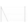 Legelőkerítés Ezüst 25 x 1.5 m Horganyzott acél