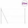 Legelőkerítés Ezüst 25 x 1.5 m Horganyzott acél