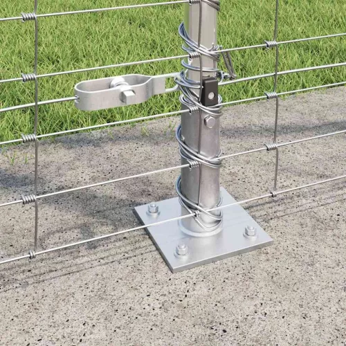 Legelőkerítés Ezüst 25 x 1.5 m Horganyzott acél