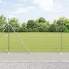 Legelőkerítés Ezüst 25 x 1.6 m Horganyzott acél