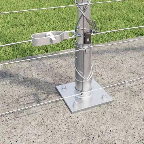 Legelőkerítés Ezüst 25 x 1.6 m Horganyzott acél