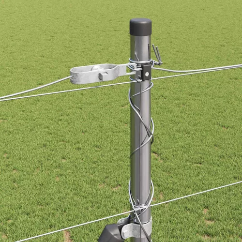 Legelőkerítés Ezüst 25 x 1.6 m Horganyzott acél