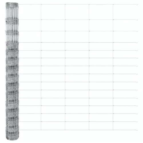 Legelőkerítés Ezüst 25 x 1.6 m Horganyzott acél