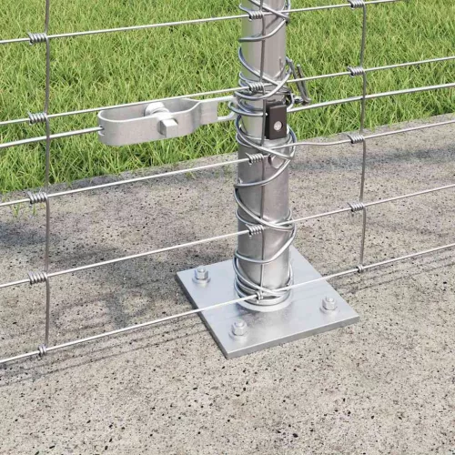 Legelőkerítés Ezüst 25 x 1.6 m Horganyzott acél