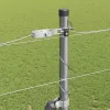 Legelőkerítés Ezüst 25 x 1.6 m Horganyzott acél