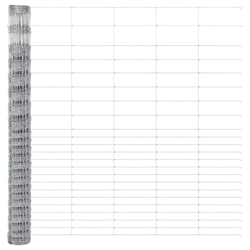 Legelőkerítés Ezüst 25 x 1.6 m Horganyzott acél