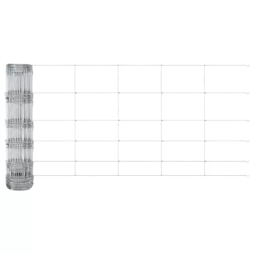 Legelőkerítés Ezüst 50 x 0.8 m Horganyzott acél
