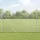 Kerítés oszlopokkal Ezüst 1.6 x 10 m Acél
