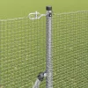 Kerítés oszlopokkal Ezüst 1.6 x 10 m Acél