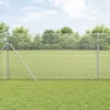 Kerítés oszlopokkal Ezüst 1.2 x 25 m Acél