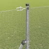 Kerítés oszlopokkal Ezüst 1.5 x 25 m Acél