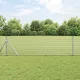 Kerítés oszlopokkal Ezüst 0.5 x 50 m Acél