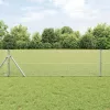 Kerítés oszlopokkal Ezüst 0.5 x 50 m Acél