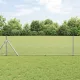Kerítés oszlopokkal Ezüst 0.6 x 50 m Acél