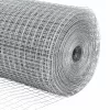 Kerítés oszlopokkal Ezüst 0.6 x 50 m Acél