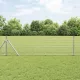 Kerítés oszlopokkal Ezüst 0.6 x 50 m Acél