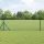 Kerítés oszlopokkal Zöld 0.8 x 25 m Acél