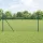Kerítés oszlopokkal Zöld 1.2 x 25 m Acél