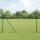 Kerítés oszlopokkal Zöld 1.5 x 25 m PVC-bevonatos acél