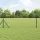 Kerítés oszlopokkal Zöld 0.4 x 50 m PVC-bevonatos acél