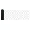 Kerítés oszlopokkal Zöld 0.4 x 50 m PVC-bevonatos acél