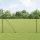 Kerítés oszlopokkal Szürke 1.6 x 25 m PVC-bevonatos acél